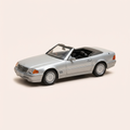 Voiture miniature - Mercedes 500 SL grise de 1989