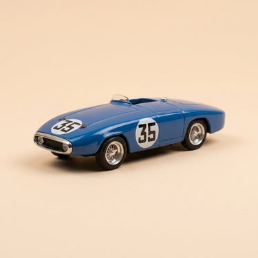 Voiture miniature - Gordini T24S bleue numéro 35 - 24 heures du Mans de 1954 - TOP MODEL Collection