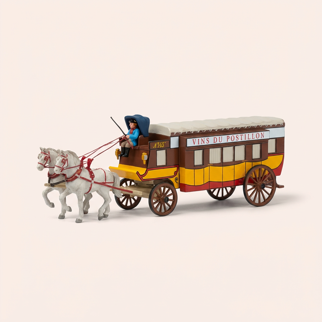 Camion Berliet TLB 19 "Vins du Postillon"