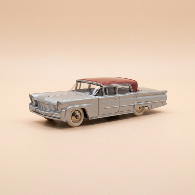 Lincoln "Première" szara z bordowym dachem - Dinky-Toys (edycja Atlas) - N°532