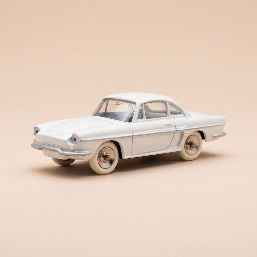Voiture miniature - Renault Floride blanche - Dinky-Toys (Edition Atlas) - N°543