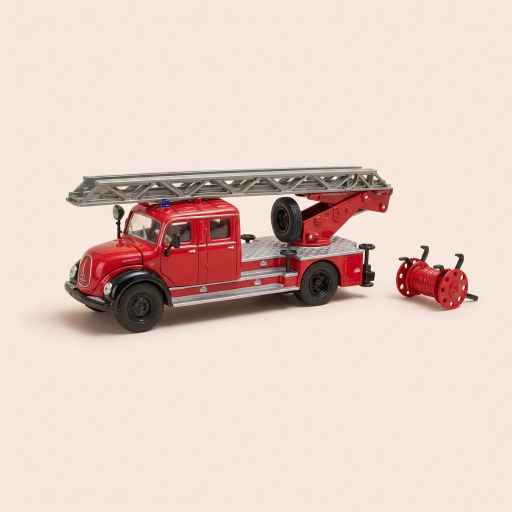 MAGIRUS Drehleiter Feuerwehrmodell - SIKU Referenz 4114