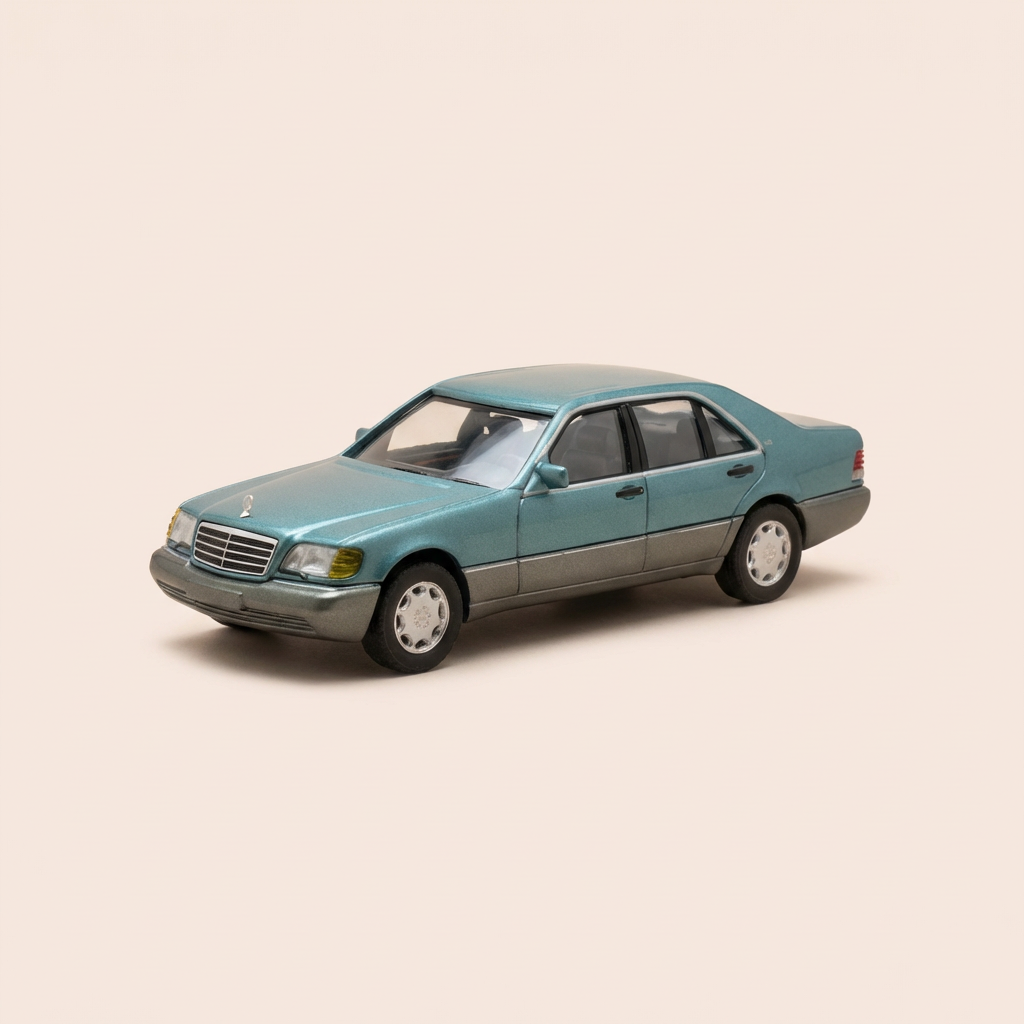 Mercedes-Benz 600 SEL niebieski? - herpa