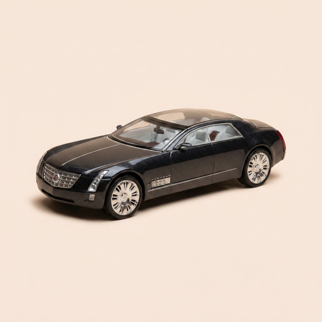 Cadillac Sixteen grigia molto scura