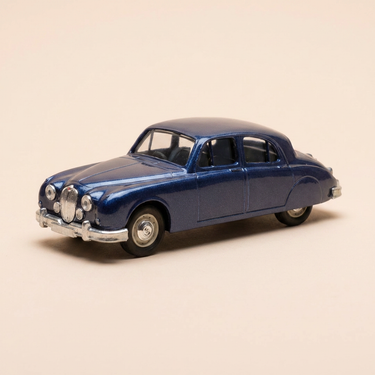 Voiture miniature - Jaguar MK1 bleue - ELIGOR