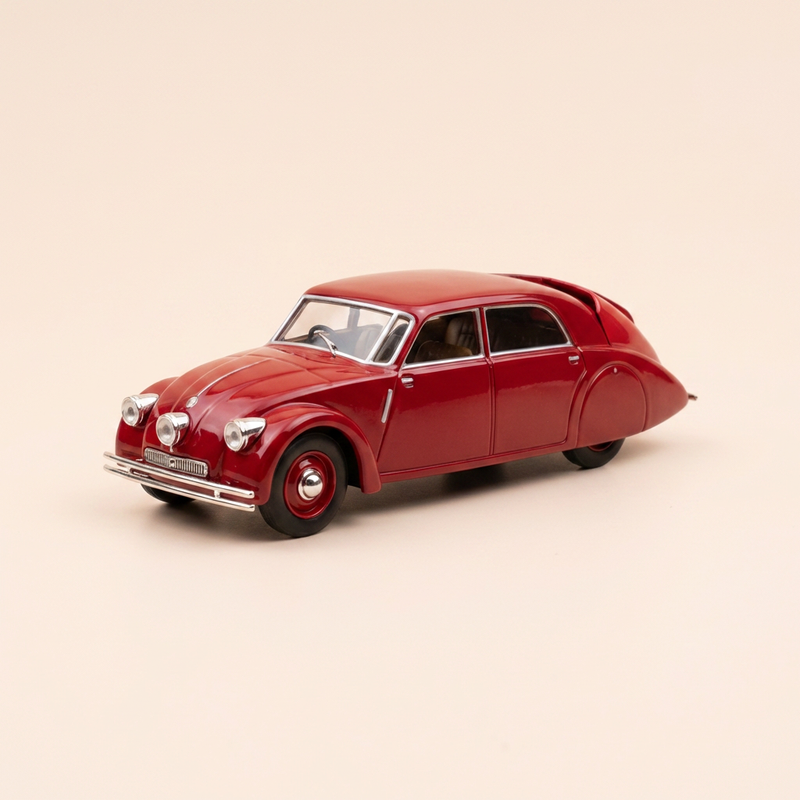 Tatra 77 ciemnoczerwona z 1934 roku