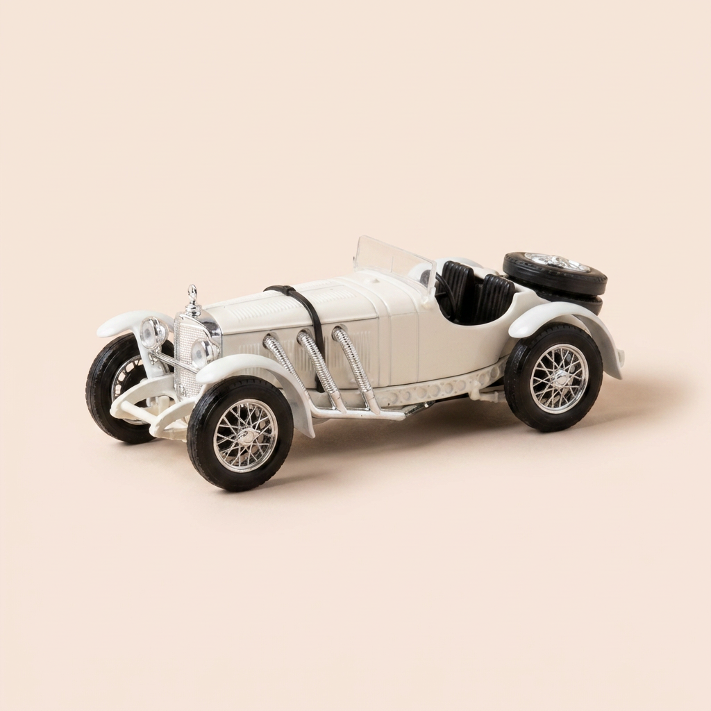 Mercedes-Benz SSKL bianca del 1931 (collezione Auto d'eccezione)