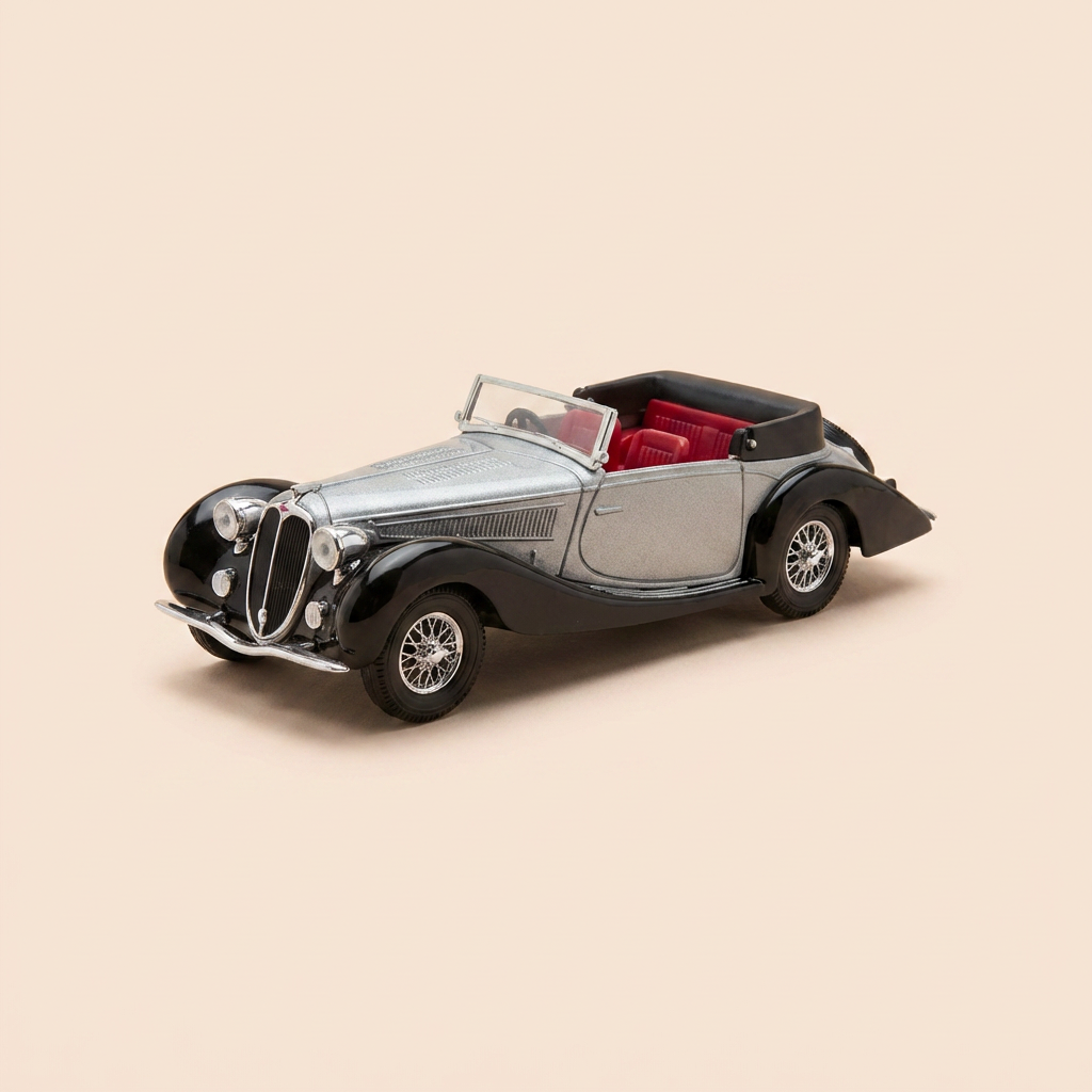 Delahaye 135 M Figoni grigia del 1937 (collezione Auto eccezionali)