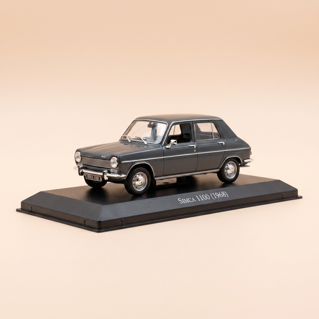 Simca 1100 grijs van 1968