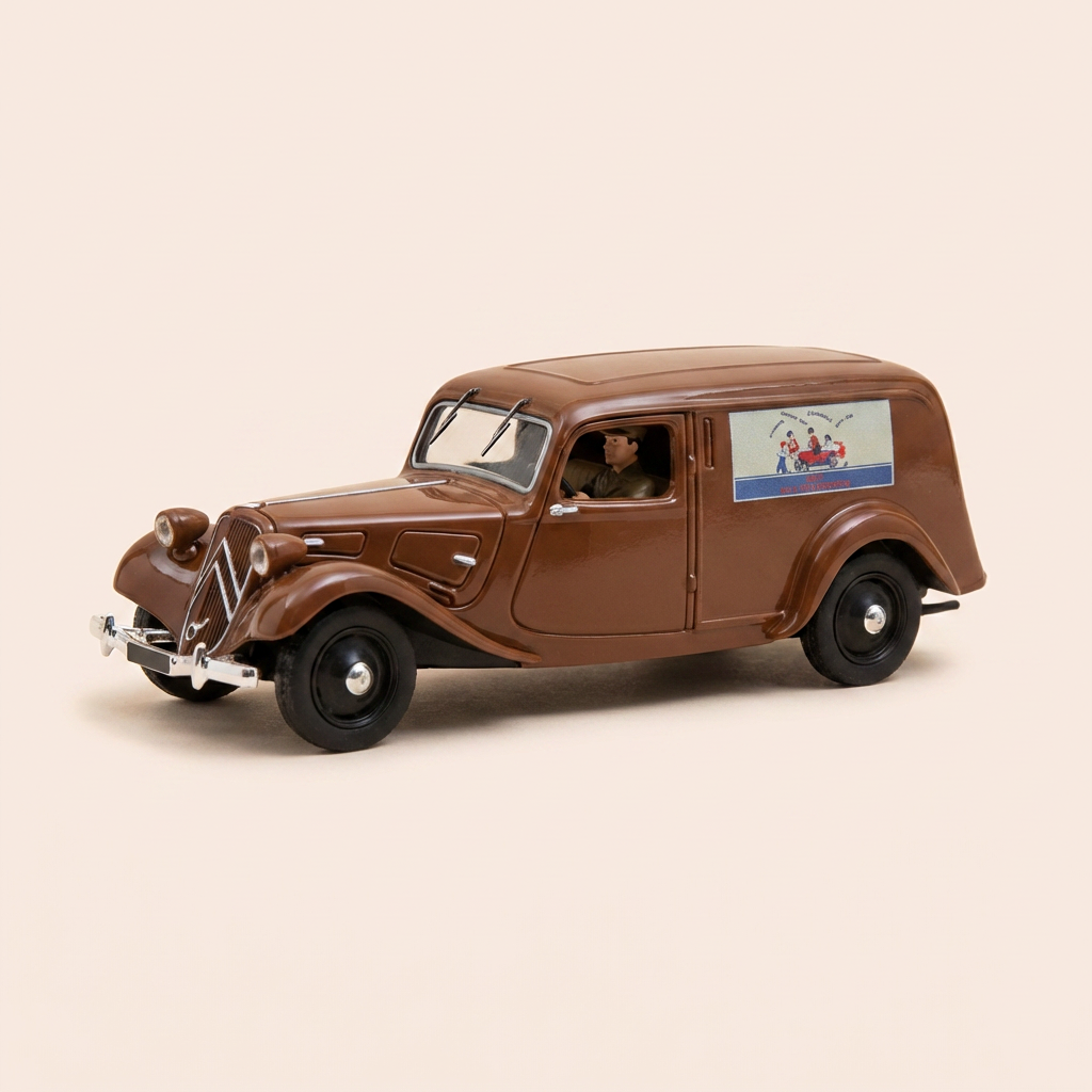 Citroën 11 BL Fourgonnette marrone del 1937
