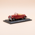 Voiture miniature - Citroën traction 22 cabriolet bordeaux de 1934