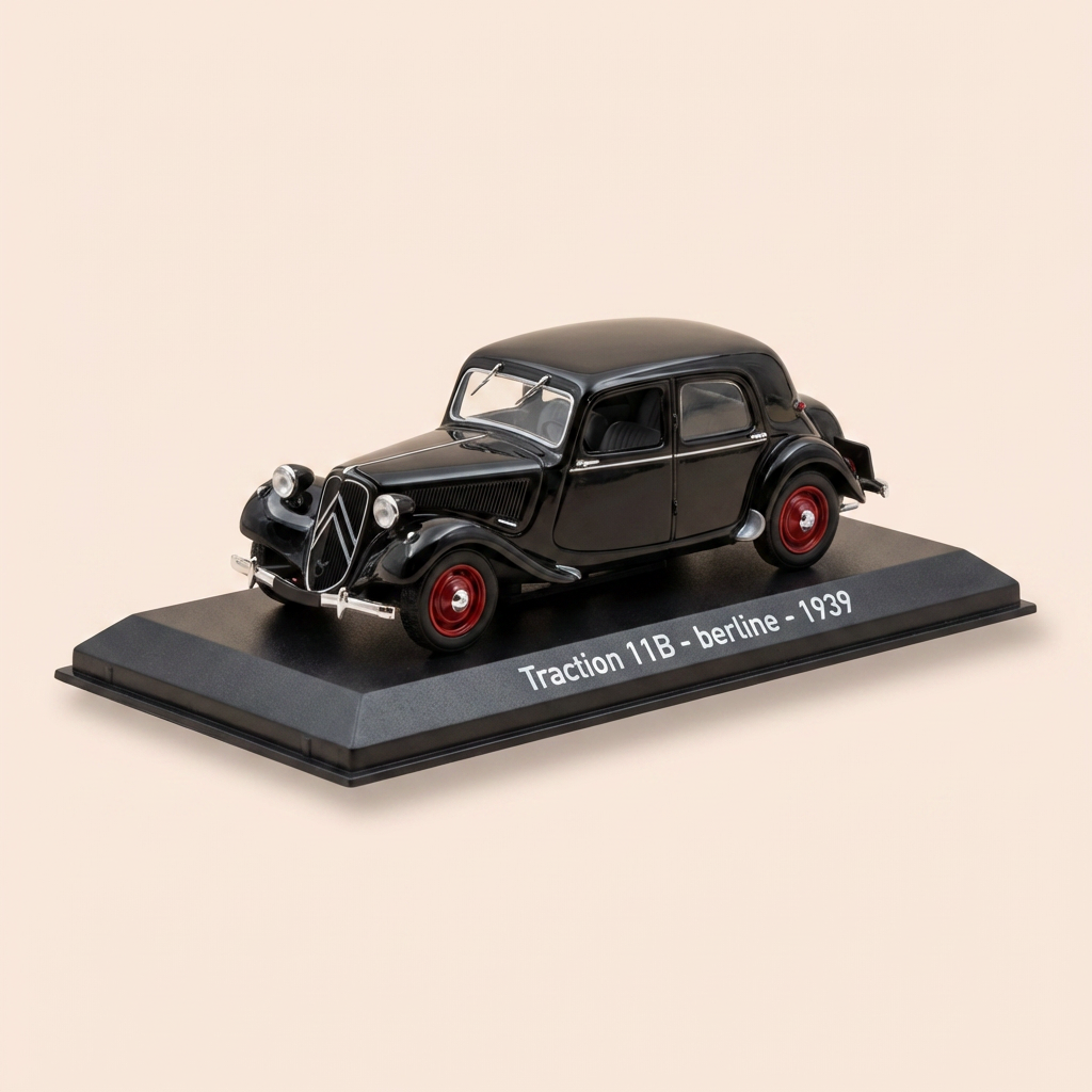 Citroën traction 11B Berline noire de 1939