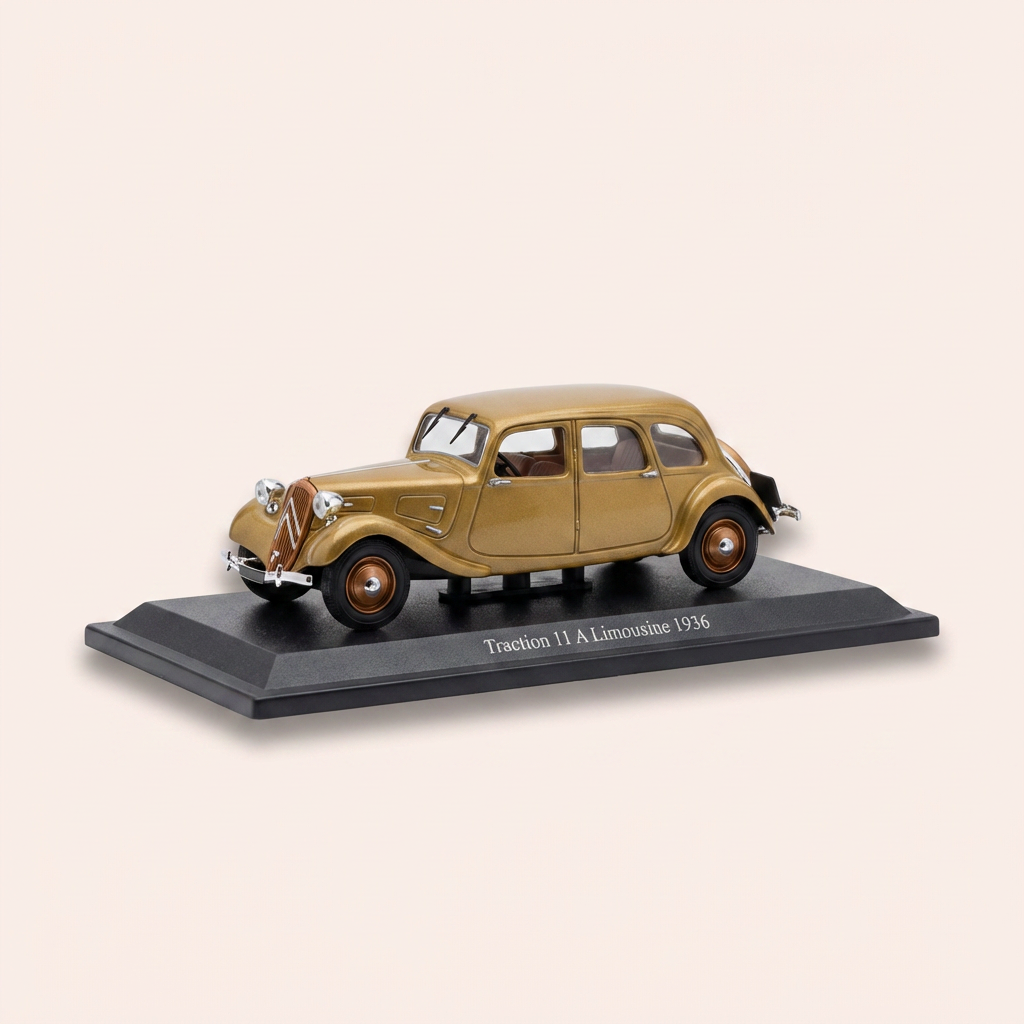 Citroën traction 11 A Limousine marron de 1936