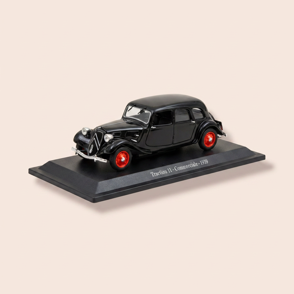 Citroën traction 11 commerciale noire de 1939