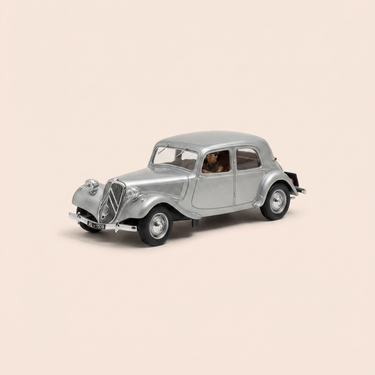 Voiture miniature - Citroën traction 11 AL grise de 18936