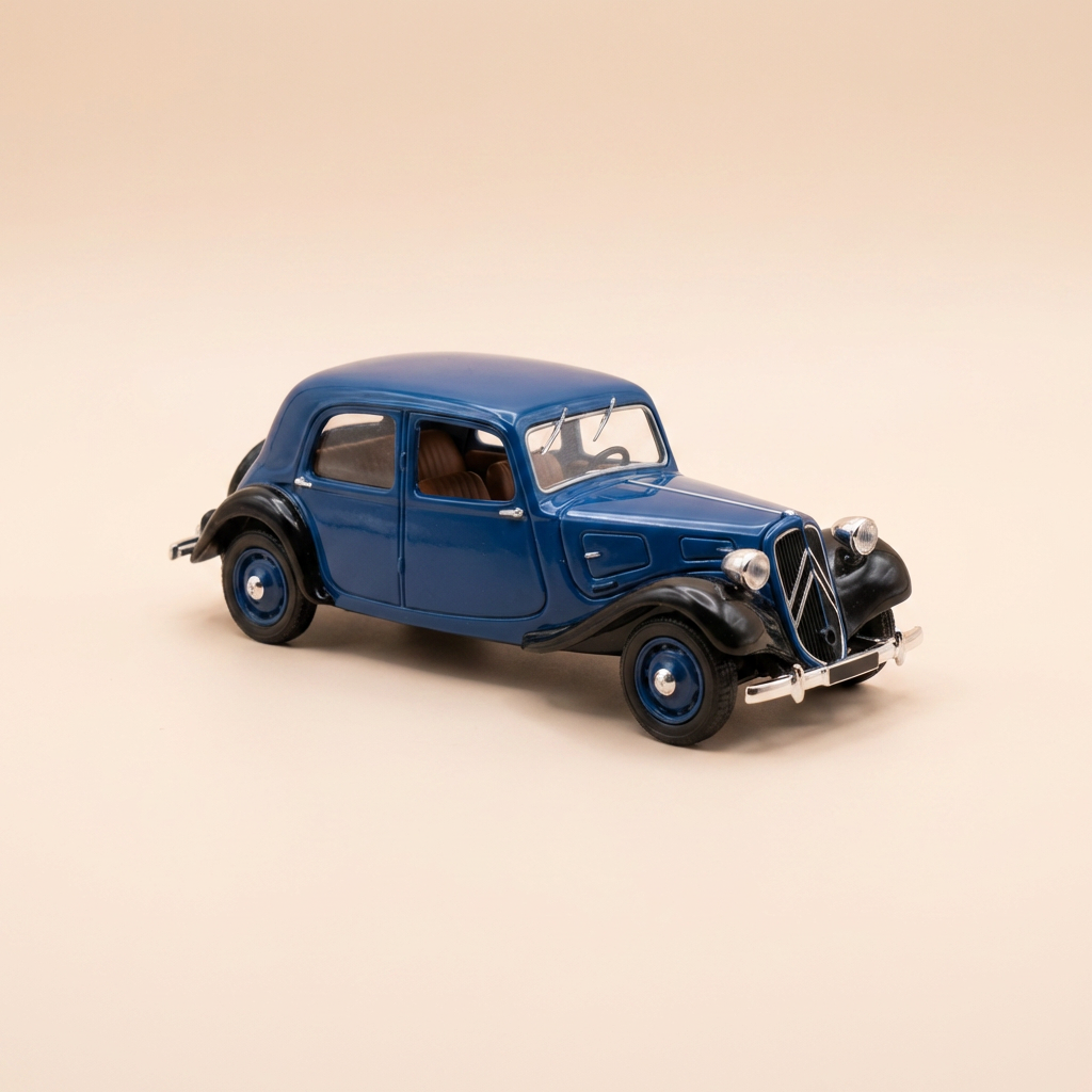 Citroën traction 7C bleue de 1938