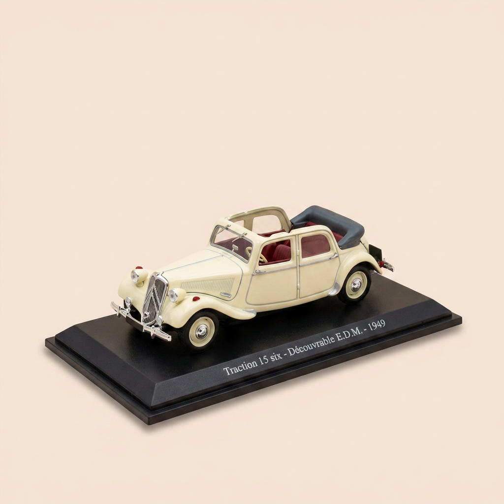 Citroën traction 15 six Découvrable E.D.M. beige/crème? de 1949