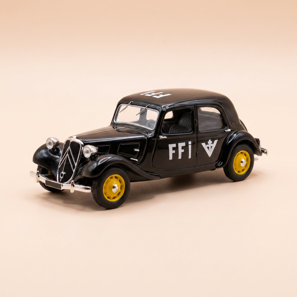 1944 Black Citroën Traction 11 légère FFI