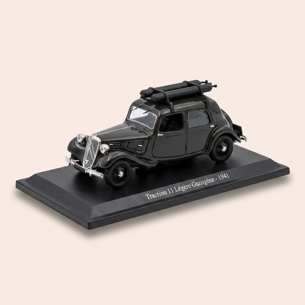 Citroën traction 11 légère Gazogène noire de 1941