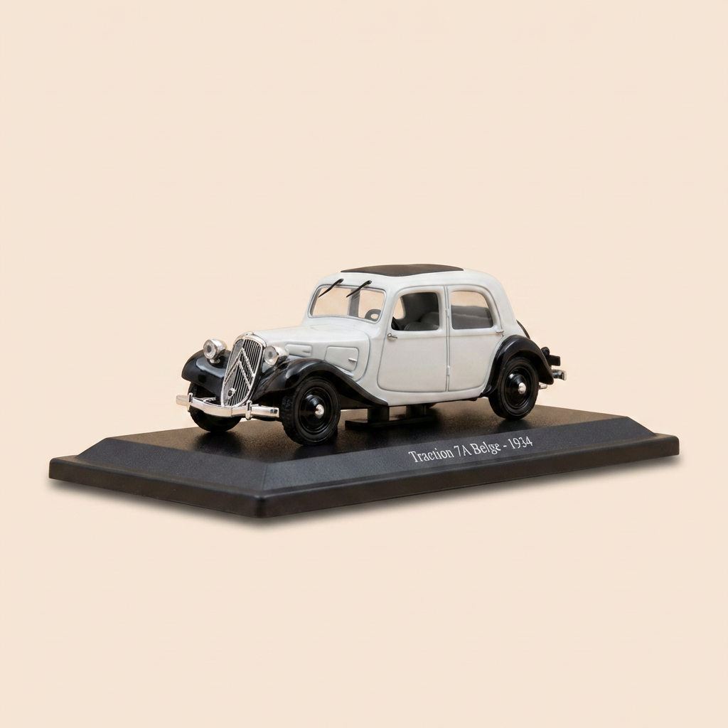 Citroën traction 7A Belge grise claire de 1934