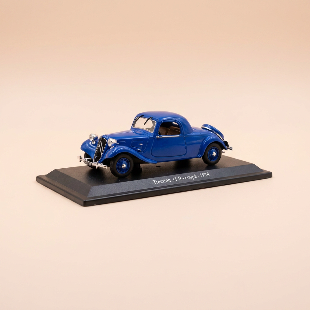 Citroën Traction 11 B Coupé Azul de 1938