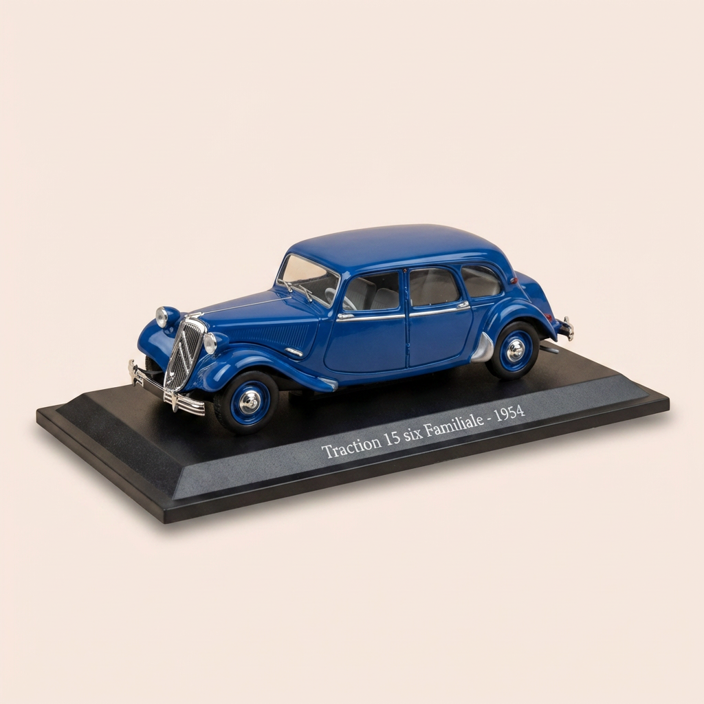 Citroën Traction 15 Six Familiale bloo aus 1954