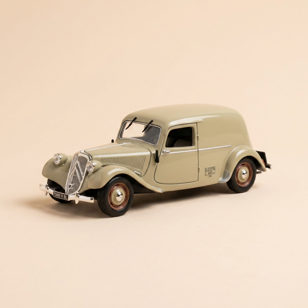 Citroën Traction Avant 11 BL Deense Van Lichtbruin 1950