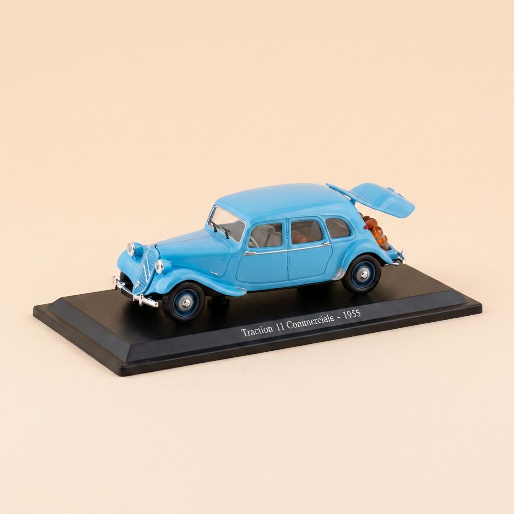 Citroën Traction 11 Comercial Azul Claro de 1955