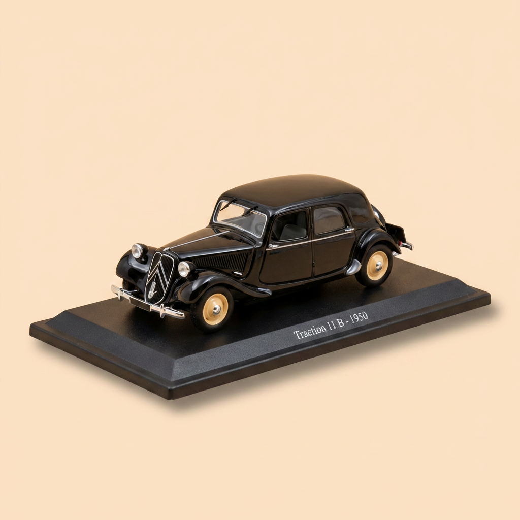Citroën traction 11 B schwart aus 1950