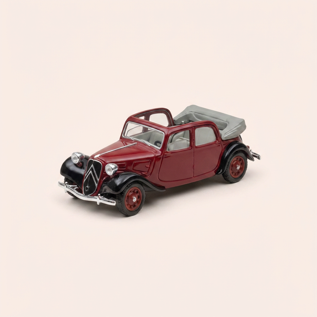 Citroën Traction 11 Convertible Bordeaux - Solido Reference 1713