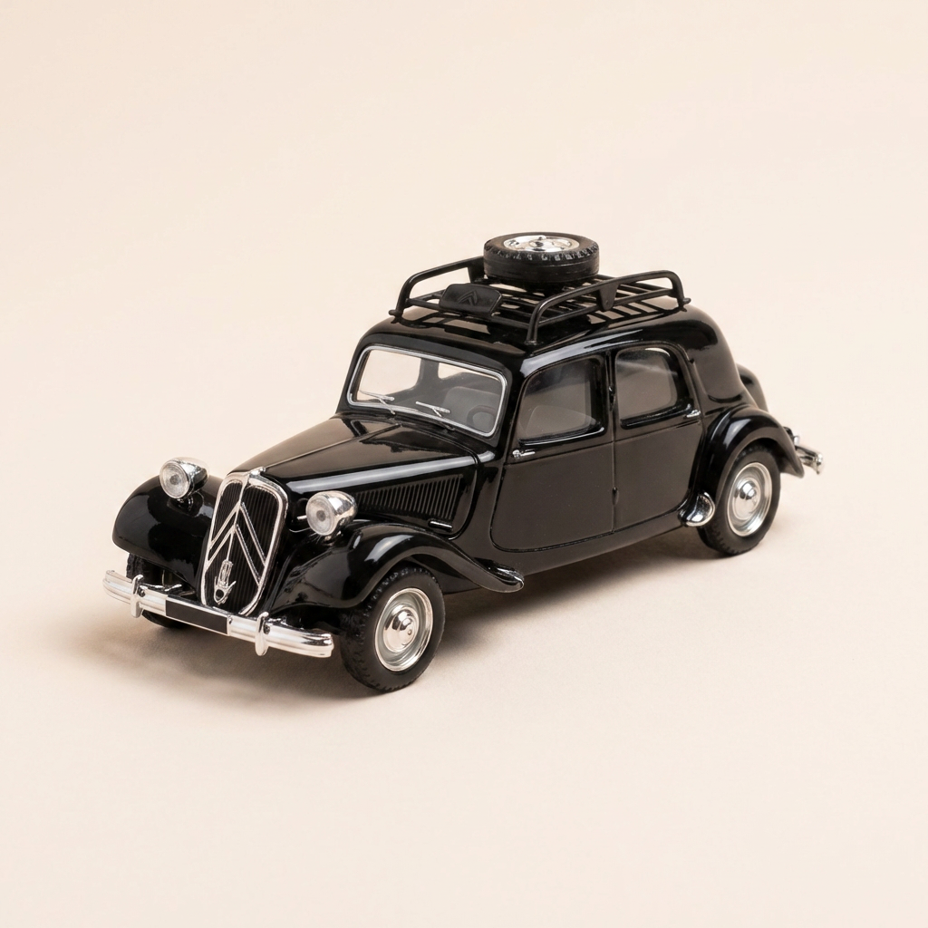 Citroën traction 15 CV czarna - Solido numer 1903