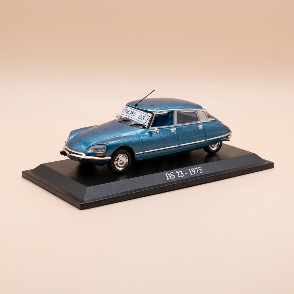 Citroën DS 23 bleue de 1975