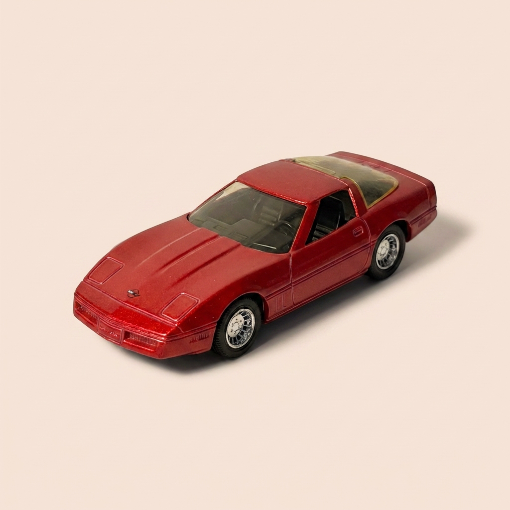 Corvette Chevrolet vermelha - Solido referência 1513 (carro americano)