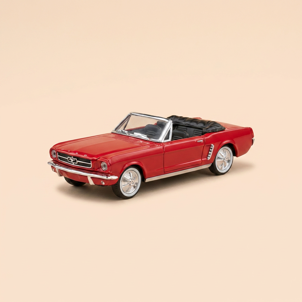 Ford Mustang czerwona z 1964 roku - Referencja Solido 4540