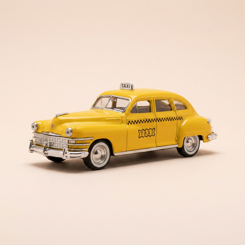 Chrysler Windsor giallo TAXI - Solido riferimento 4514 (auto americana)