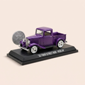 Voiture miniature - Ford pick-up violette (32 Ford Street Rod) - Eagle collectibles par Universal Hobbies (voiture américaine)