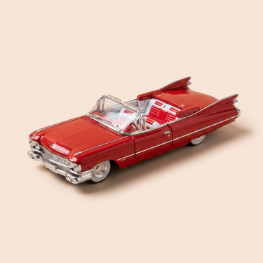 Voiture miniature - Cadillac convertible rouge de 1959 - Matchbox Collectibles - Edition Platinium (voiture américaine)