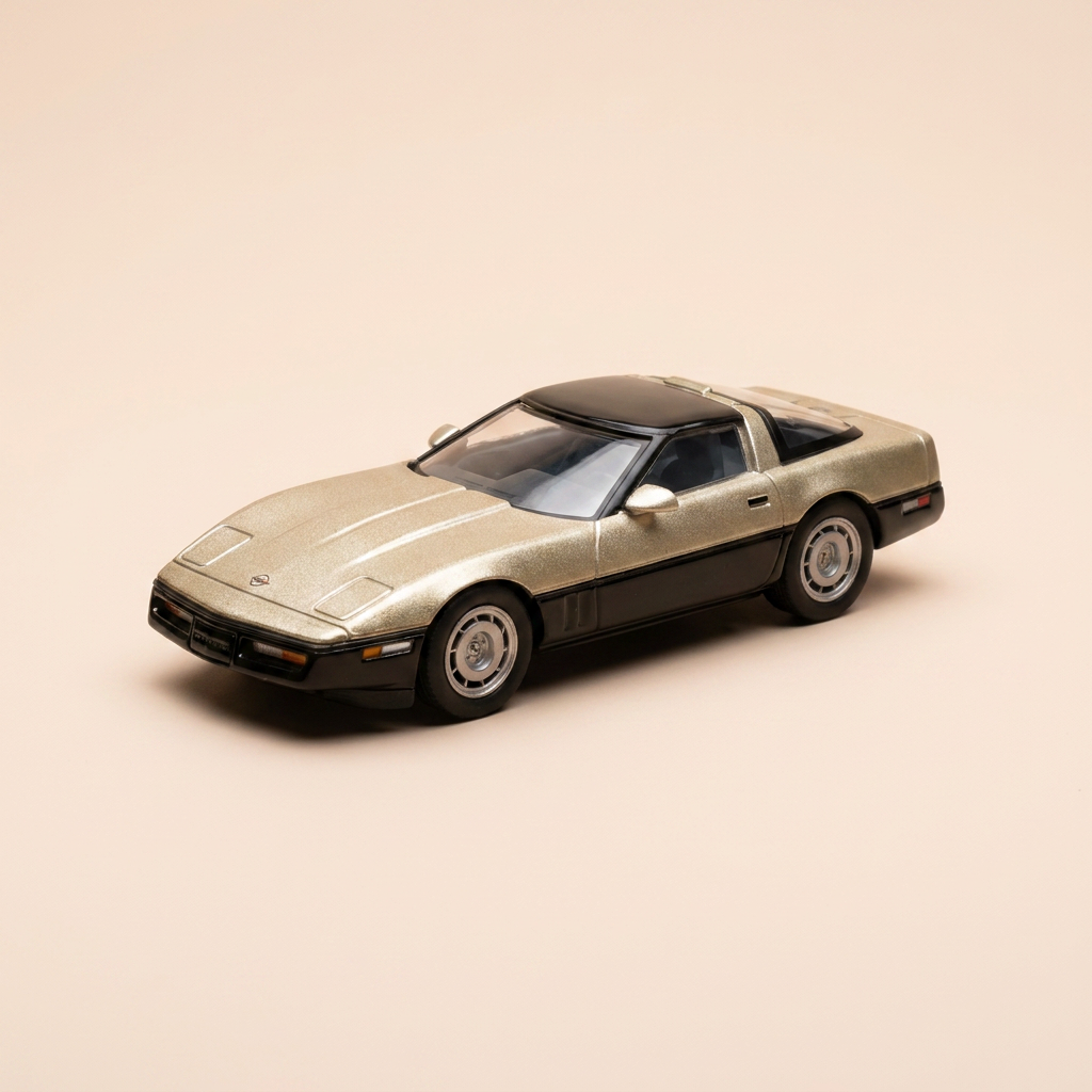 Chevrolet Corvette C4 Malcolm Konner Edition brąz z 1986 roku (samochód amerykański)