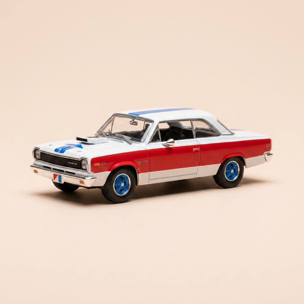 1969 AMC Rambler Hurst/SC White, Red and Blue (American Car)