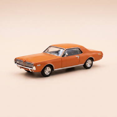 Voiture miniature - Mercury Cougar orange foncée - Légend Séries - Universal Hobbies (voiture américaine)