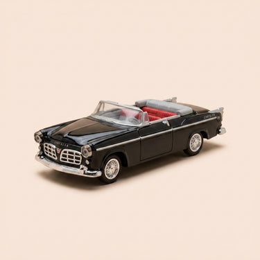 Voiture miniature - Chrysler C-300 noire de 1955 - CITYCRUISER (voiture américaine)