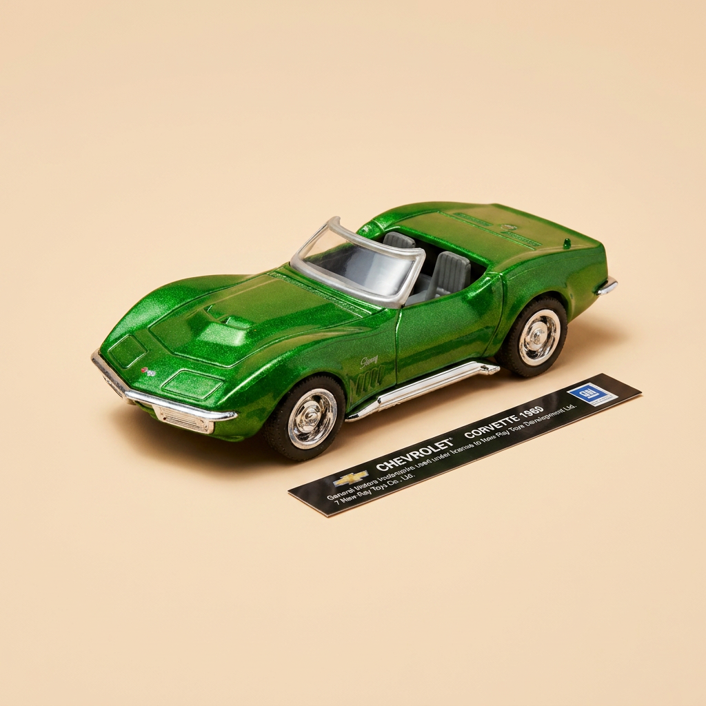 1969 Green Chevrolet Corvette - CityCruiser (American car)