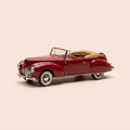 Voiture miniature - Lincoln Continental bordeaux de 1939 (voiture américaine)