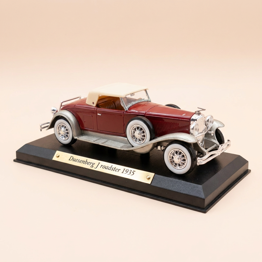 1935 Duesenberg J Roadster Bordeaux (American Car)