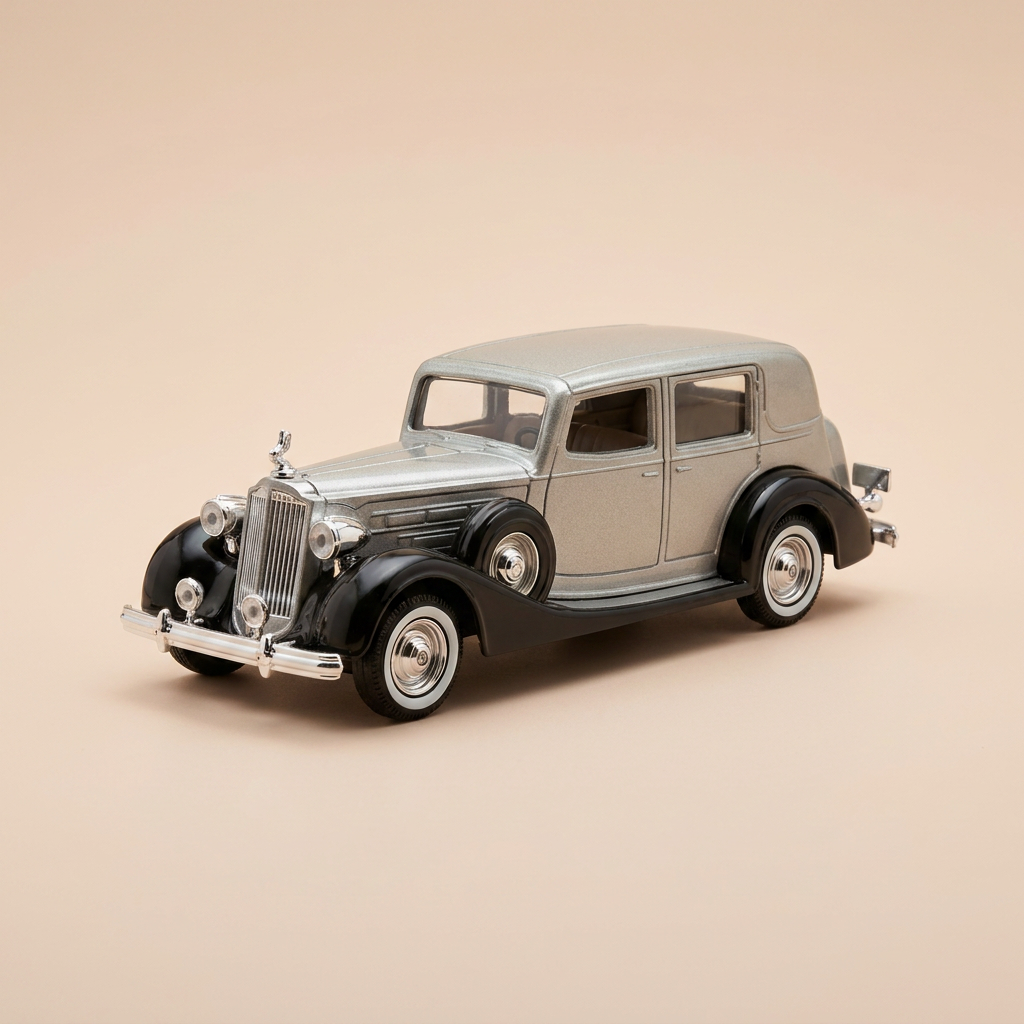 1937 Packard Super Eight Sedan Gray (American Car)