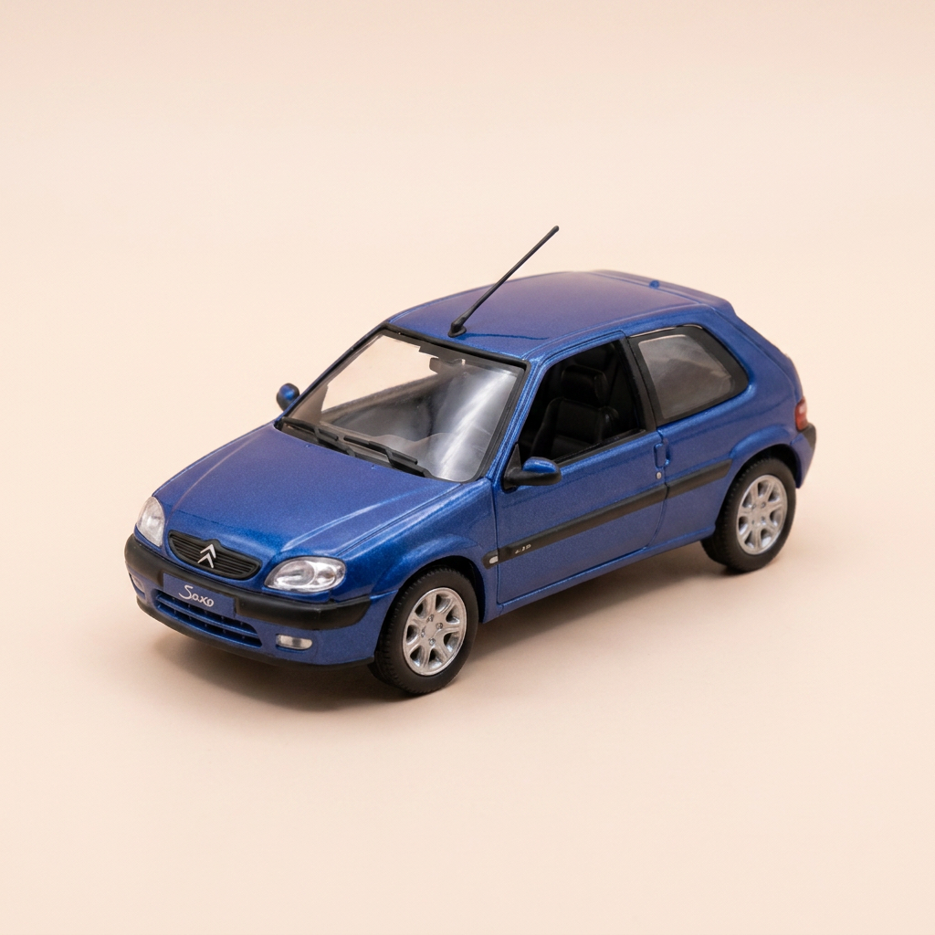 Citroën Saxo blann - NOREV
