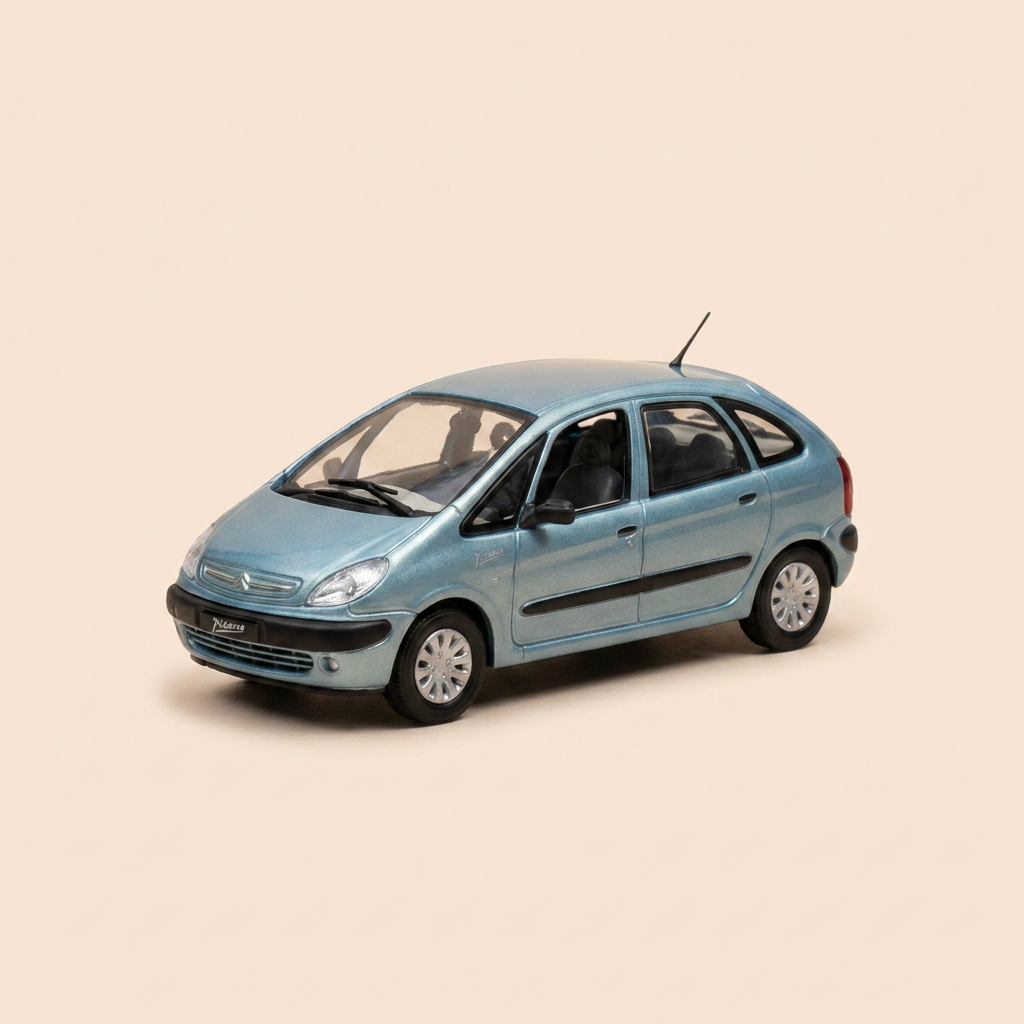 Citroën Sxara Picasso bleue - NOREV (coffret boite rectangle)