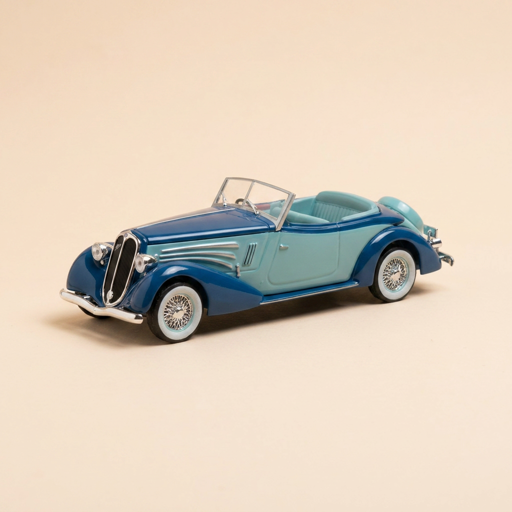 1934 Blaue und Grüne Lancia Astura Pininfarina