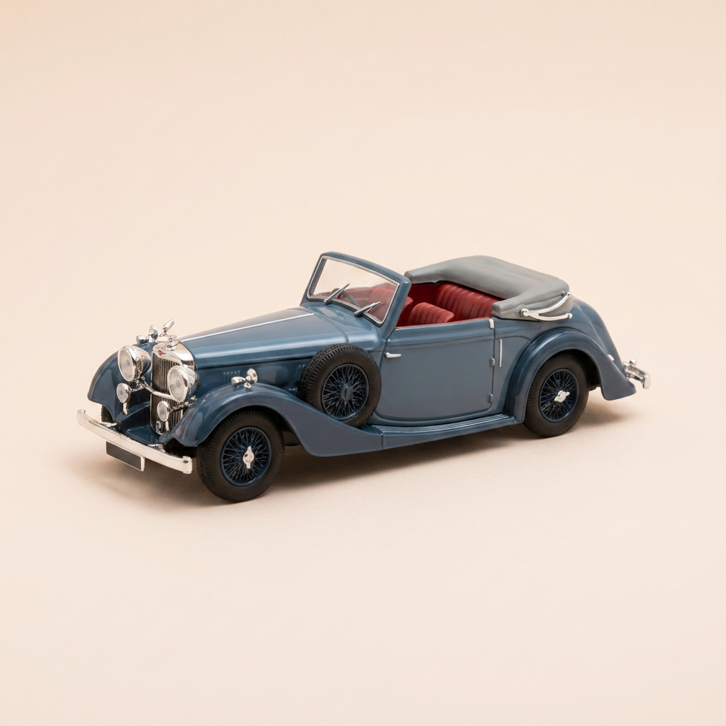 1938 Alvis 4.3 Liter Drophead Cabriolet Dunkelgrau