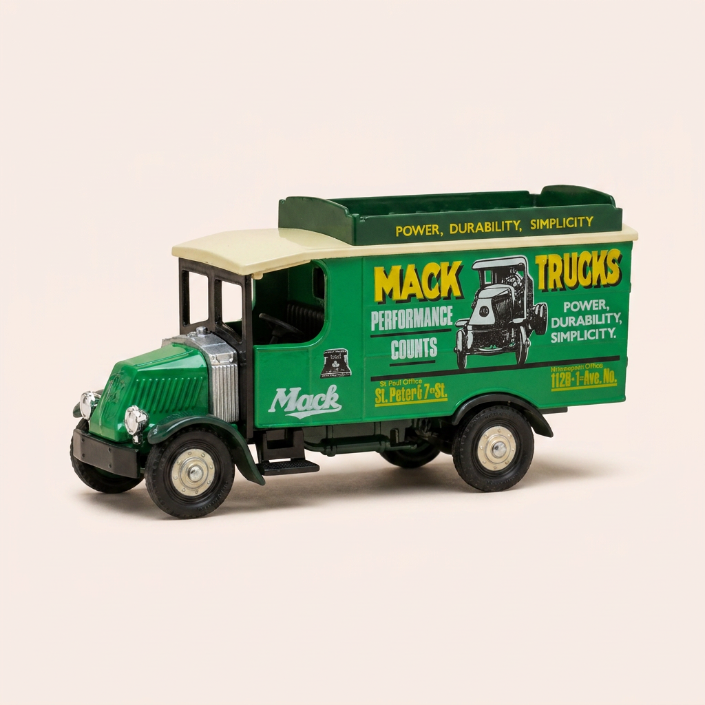 Grüner Mack Truck - CORGI Referenz C906/1